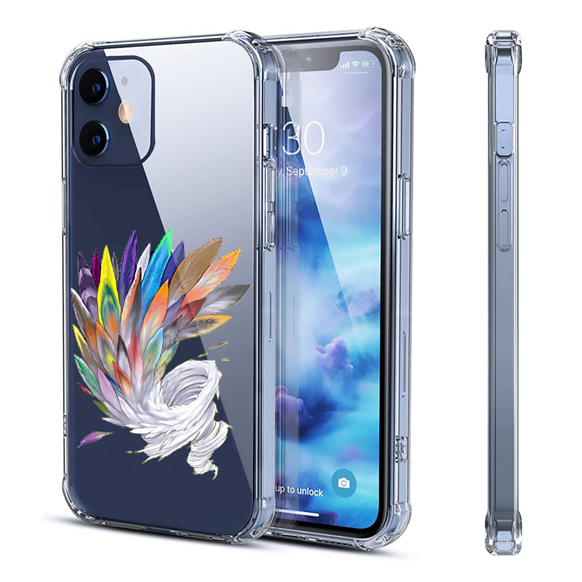 （画像用） 遊☆戯☆王 Yu-Gi-Oh! 【iPhone 12シリーズ対応】透明スマホケース（クリアソフトケース）